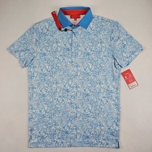 Redvanly Men's Canon Golf Polo Size Small Malibu Blue |R2416|